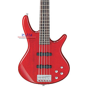 Ibanez GSR205 5-String Electric Bass Guitar (Black & Red)